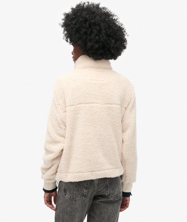 Superdry Jersey Extrasuave Con Media Cremallera
