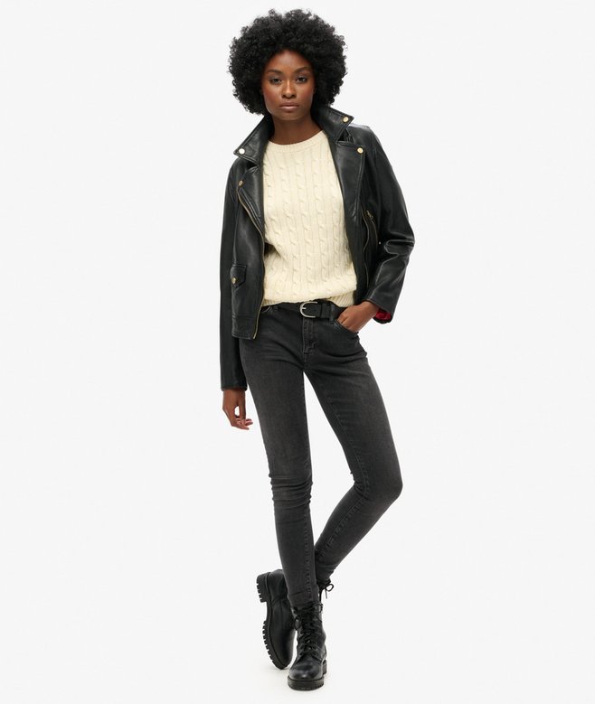 Superdry Jersey Holgado De Punto Trenzado