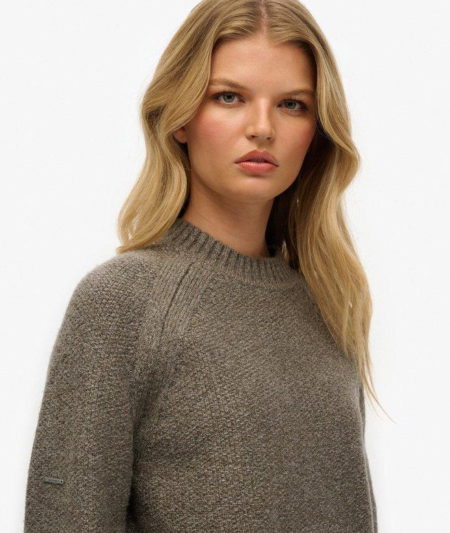 Superdry Jersey Raglán Grueso Extragrande