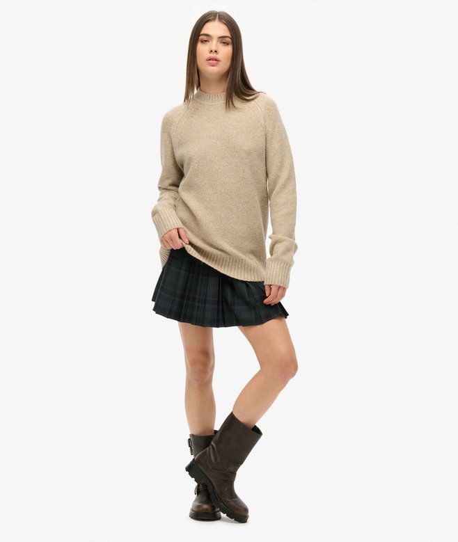 Superdry Jersey Raglán Grueso Extragrande