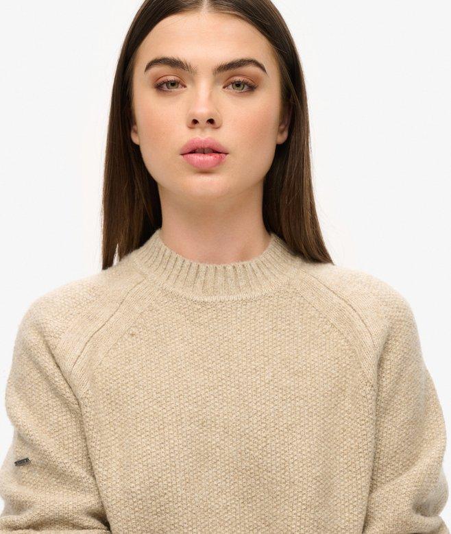 Superdry Jersey Raglán Grueso Extragrande