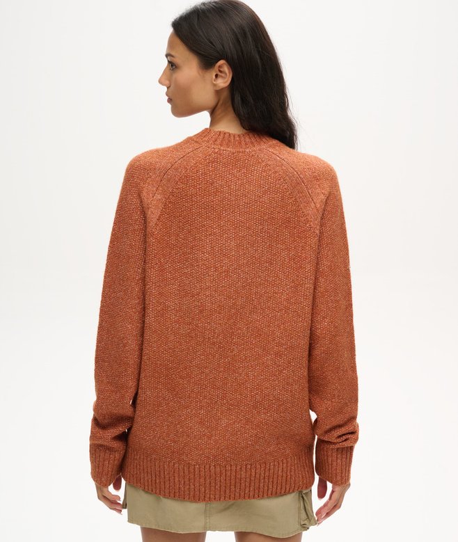 Superdry Jersey Raglán Grueso Extragrande