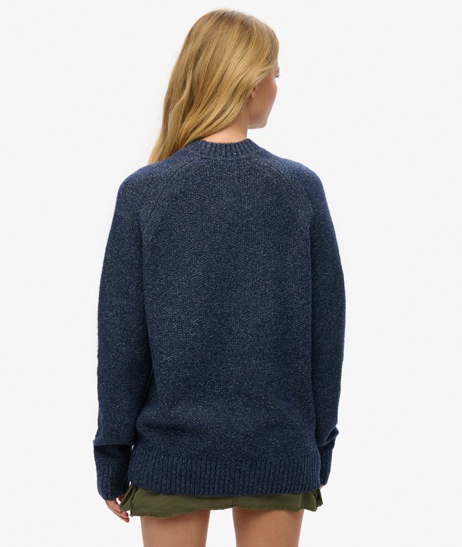 Superdry Jersey Raglán Grueso Extragrande