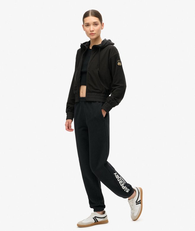 Superdry Joggers De Corte Boyfriend Sport Luxe
