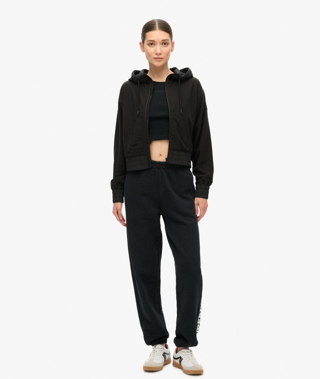 superdry Joggers de corte boyfriend Sport Luxe