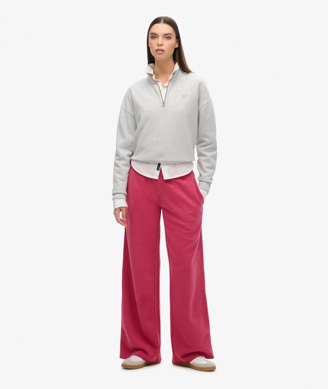 superdry Joggers de pernera ancha lavados