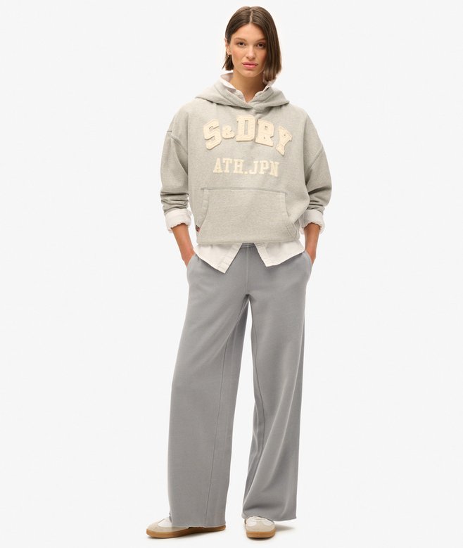 superdry Joggers rectos con efecto lavado Vintage