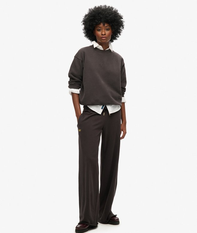 superdry Joggers rectos con logotipo Essential