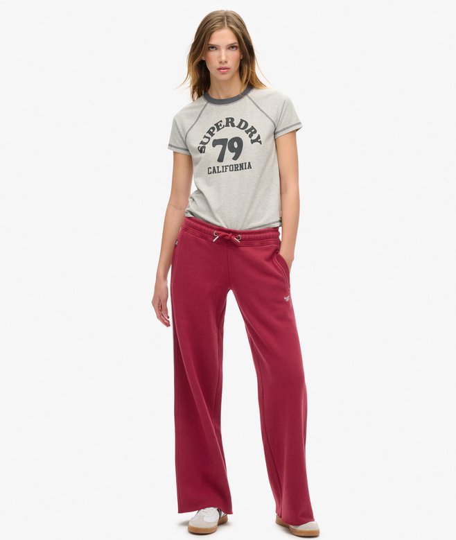 superdry Joggers rectos con logotipo Essential