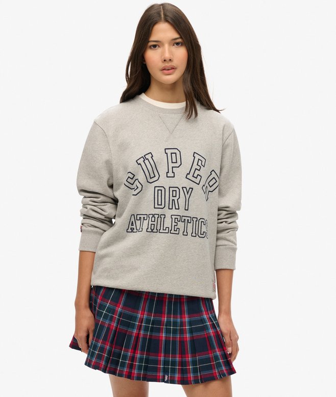 superdry Minifalda a cuadros de talle medio