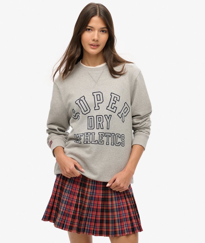 superdry Minifalda a cuadros de talle medio