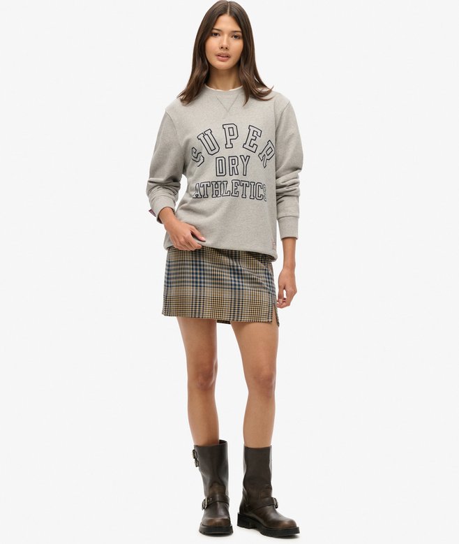Superdry Minifalda A Cuadros