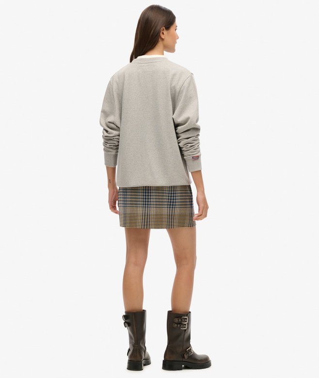 Superdry Minifalda A Cuadros