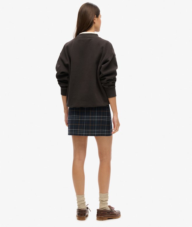 Superdry Minifalda A Cuadros