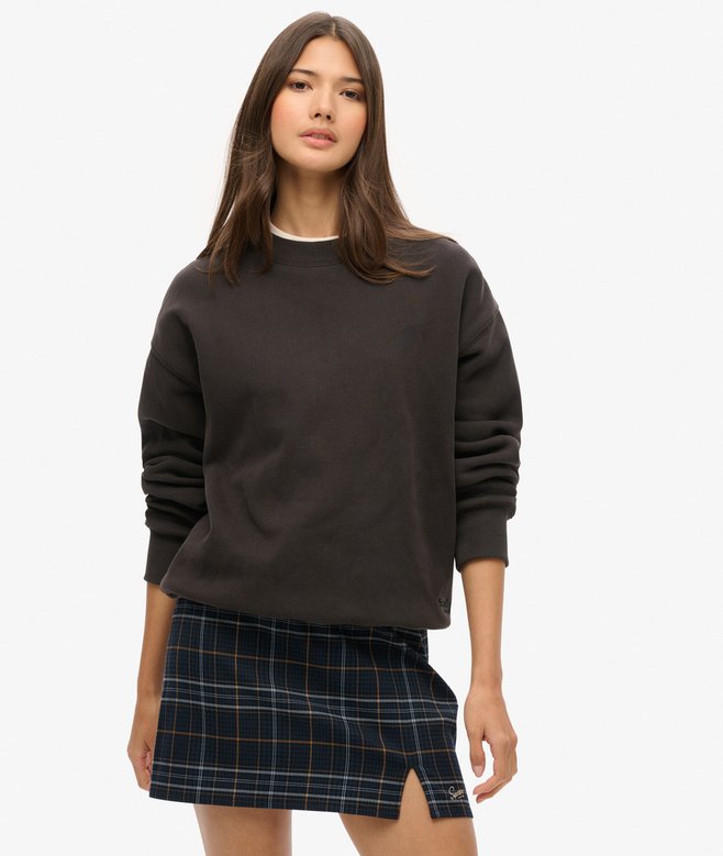 superdry Minifalda a cuadros