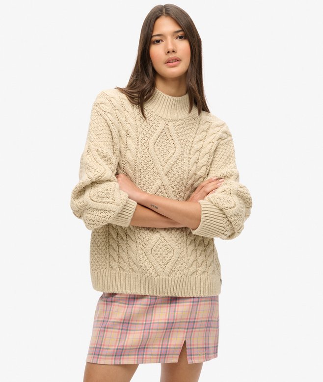 superdry Minifalda a cuadros