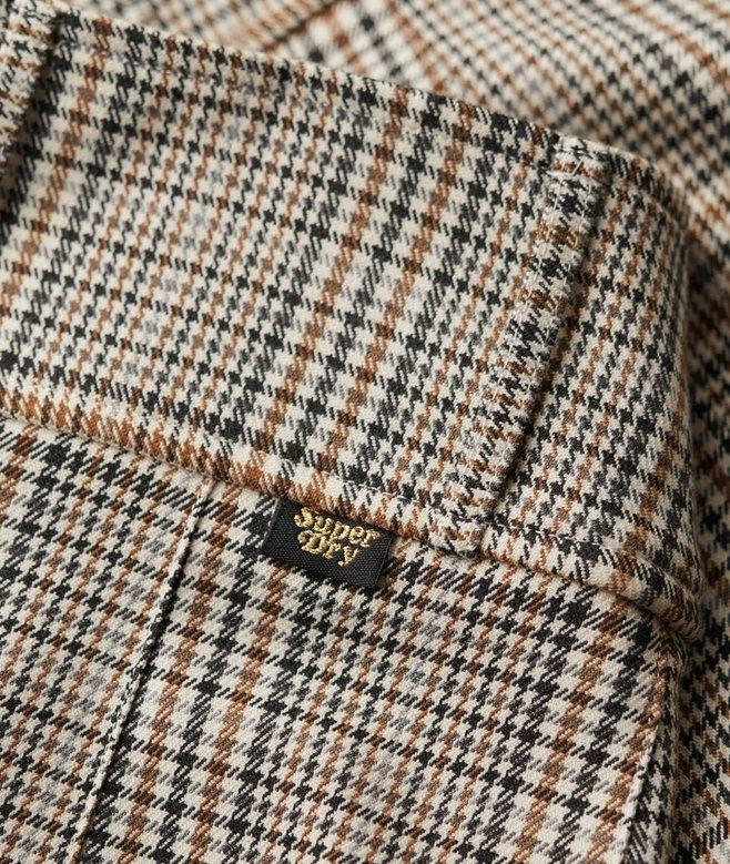 Superdry Minifalda Plisada De Talle Bajo