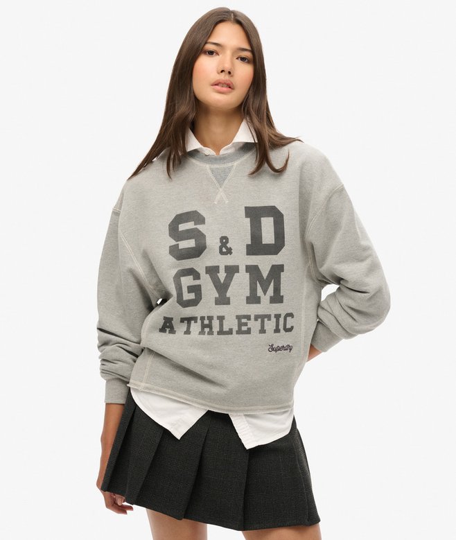 superdry Minifalda plisada de talle bajo