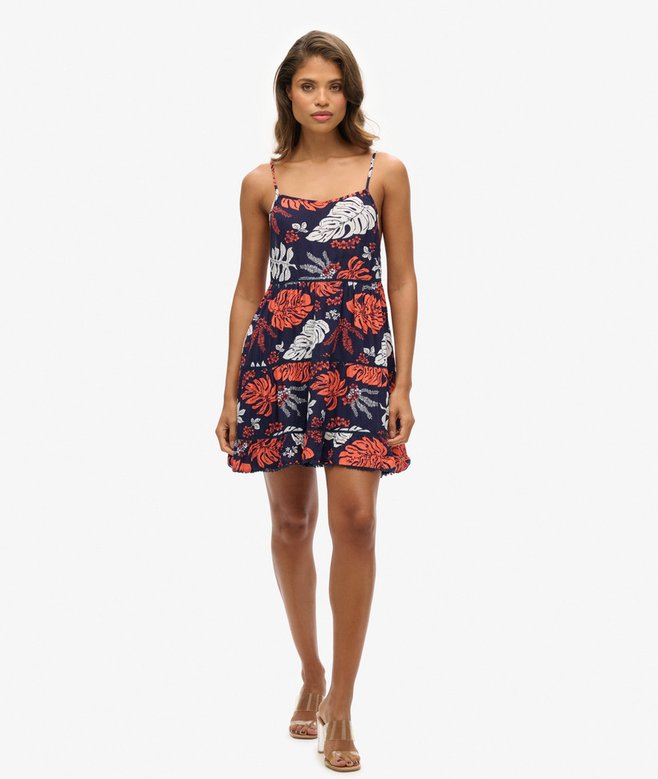 Superdry Minivestido De Playa De Tirantes
