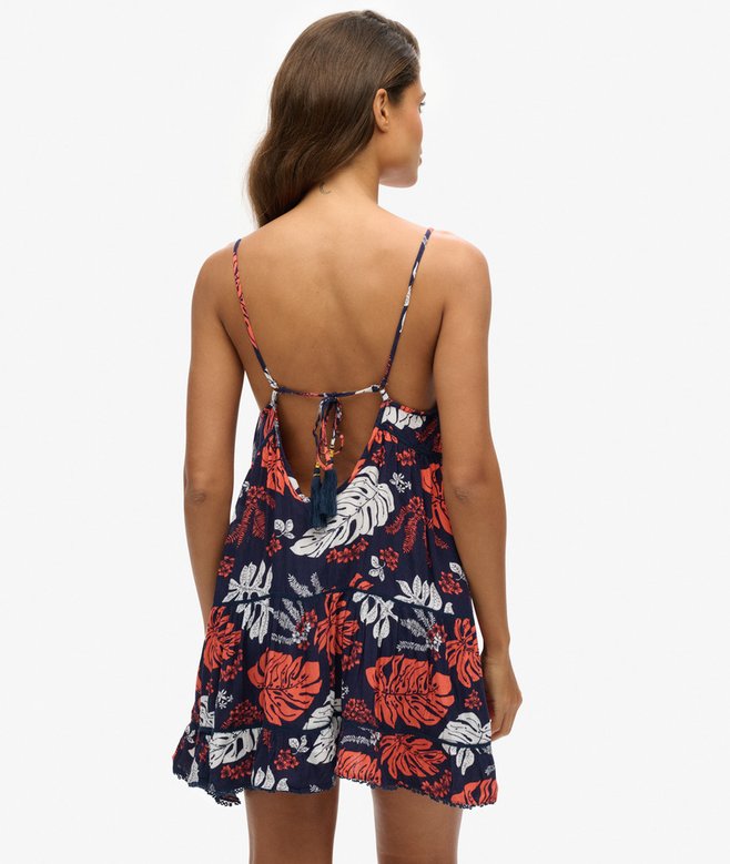 Superdry Minivestido De Playa De Tirantes