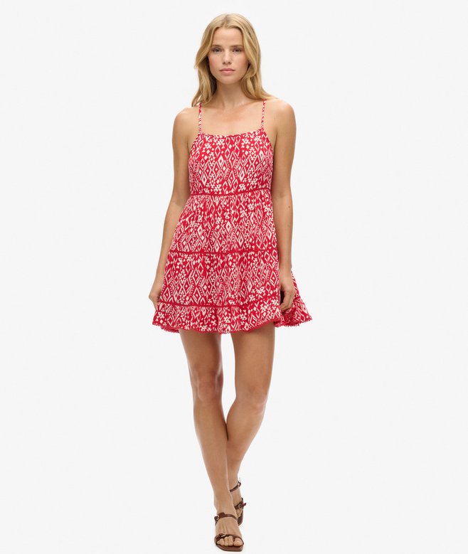 Superdry Minivestido De Playa De Tirantes