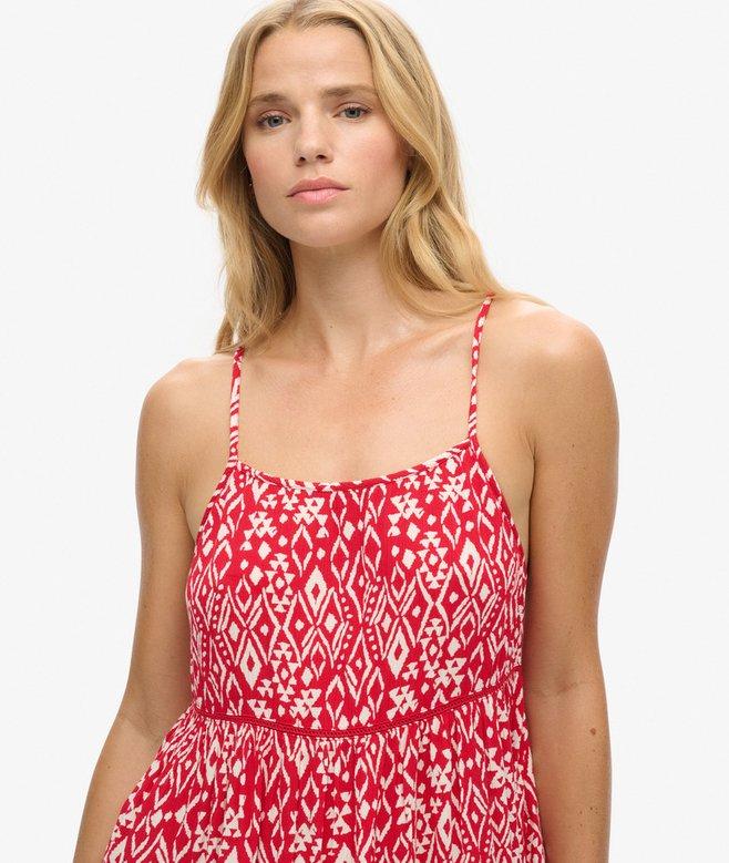 Superdry Minivestido De Playa De Tirantes