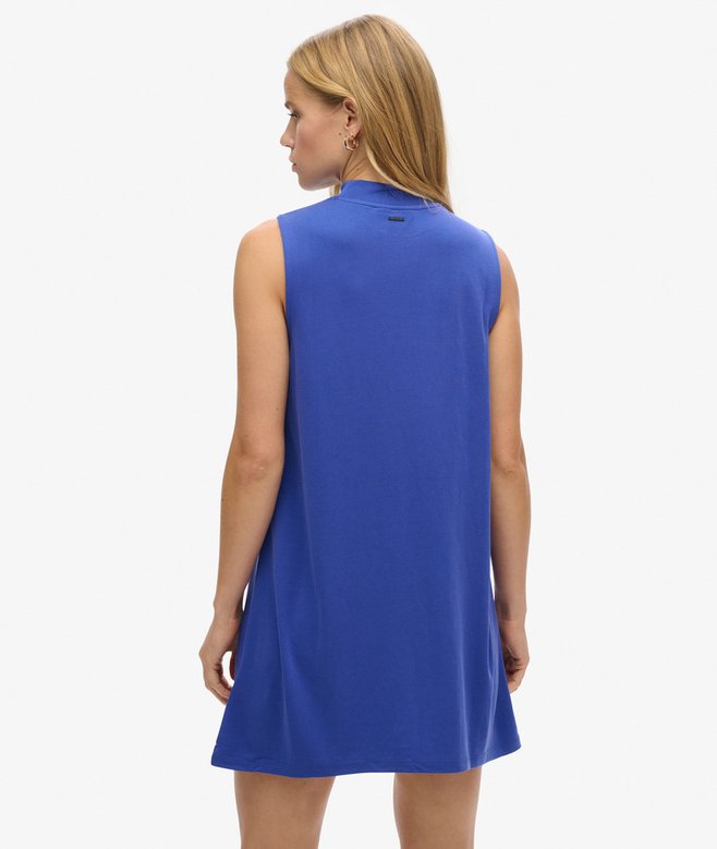 Superdry Minivestido Evasé Sin Mangas