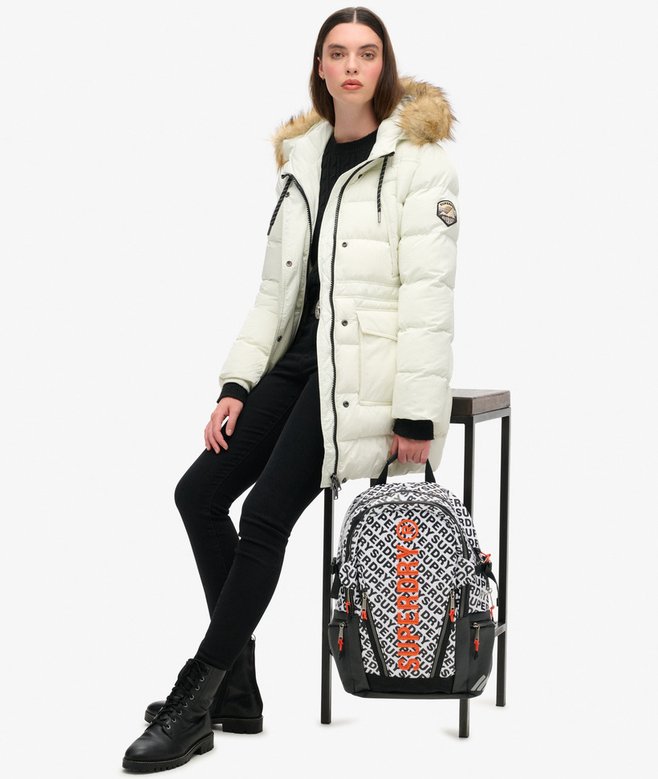 Superdry Mochila De Lona Con Estampado Integral