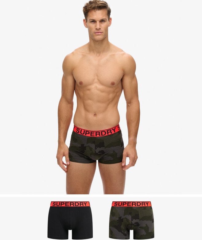 superdry Pack de 2 calzoncillos clásicos