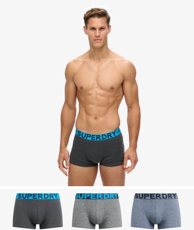 superdry Pack de tres calzoncillos