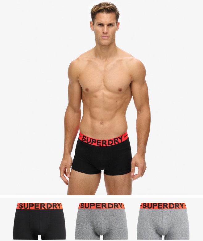 superdry Pack de tres calzoncillos