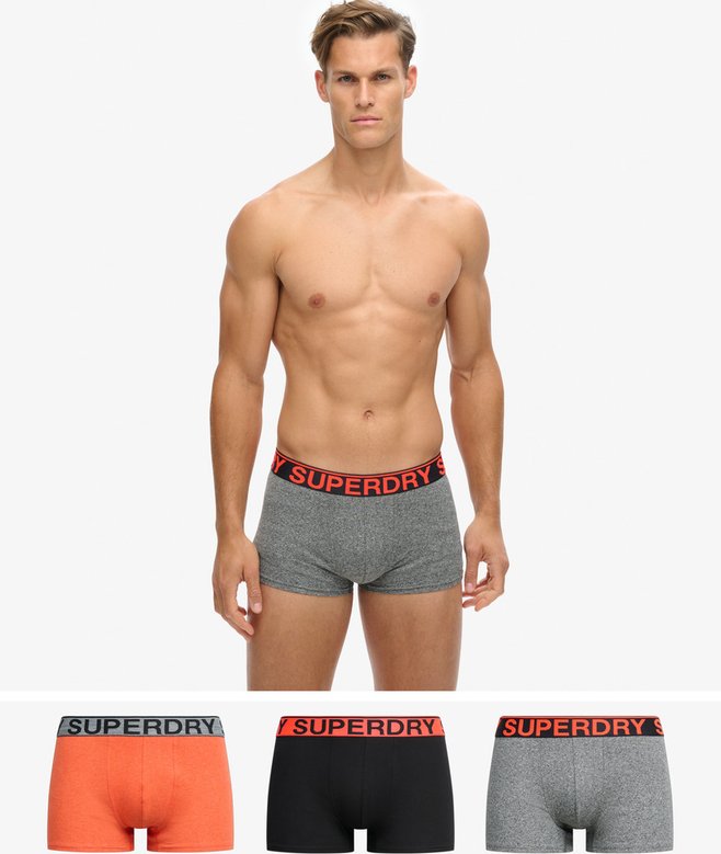 superdry Pack de tres calzoncillos