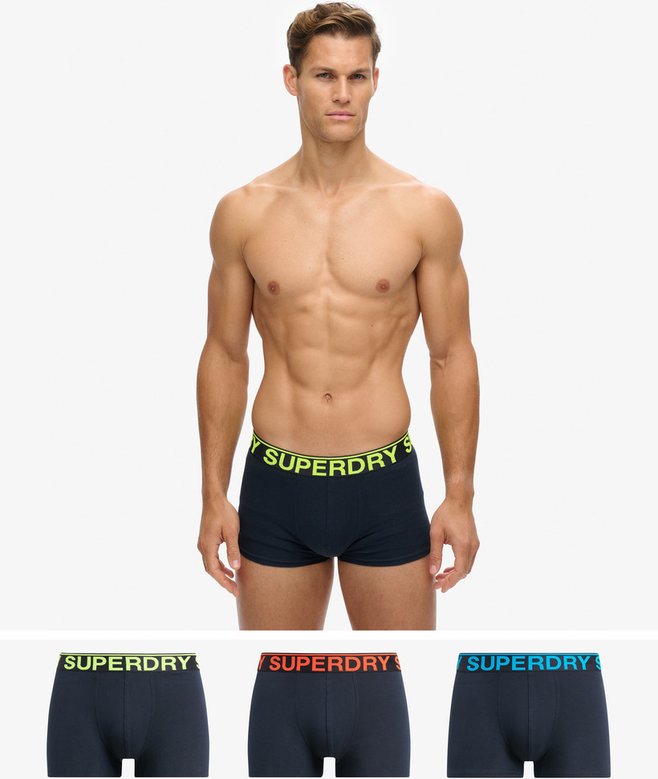 superdry Pack de tres calzoncillos