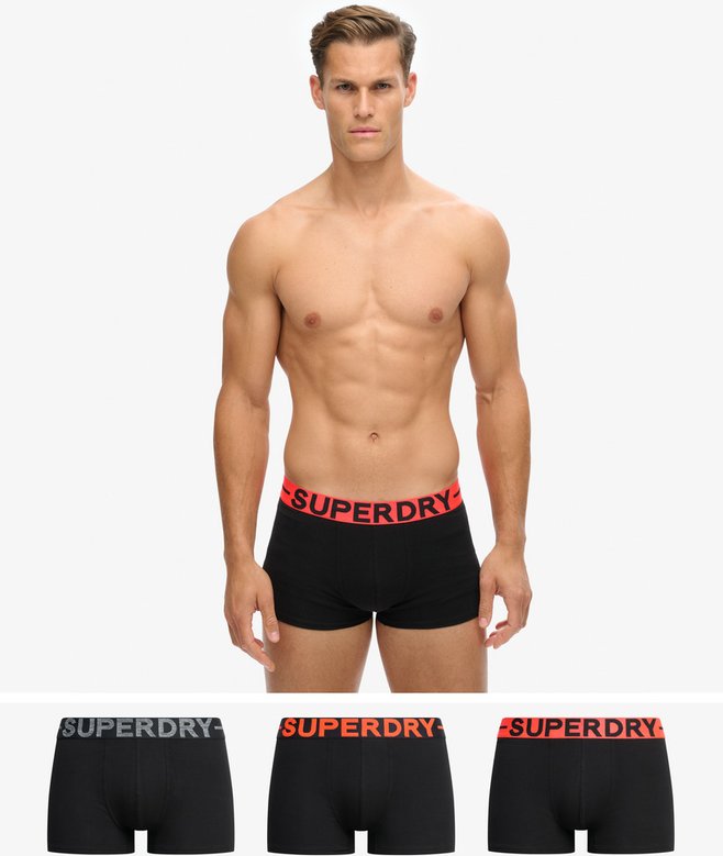 superdry Pack de tres calzoncillos