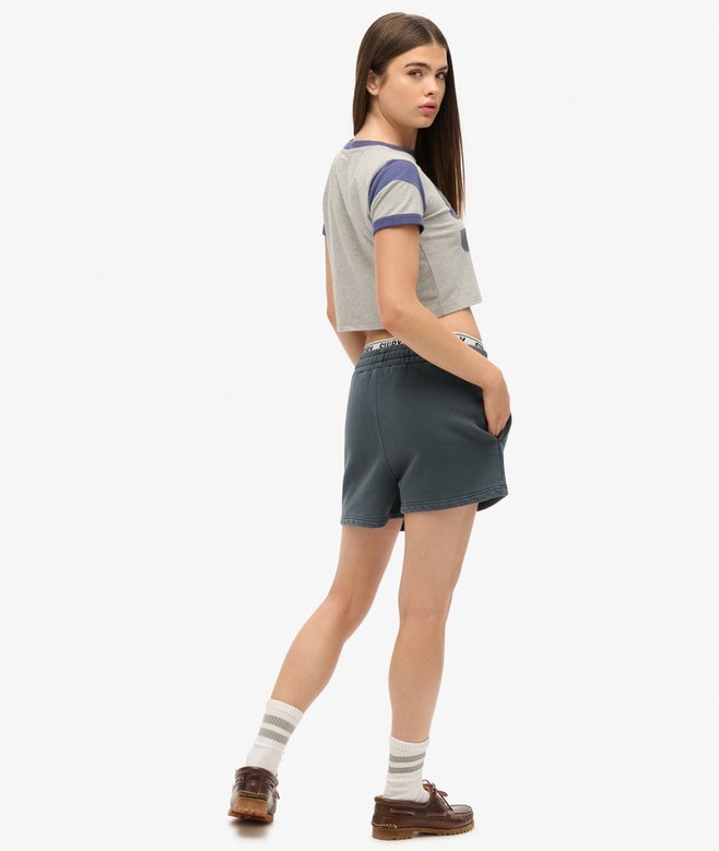 Superdry Pantalón Corto De Chándal Vintage Wash