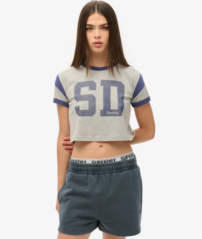 superdry Pantalón corto de chándal Vintage Wash