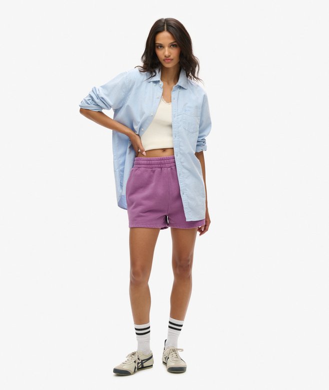 superdry Pantalón corto de chándal Vintage Wash