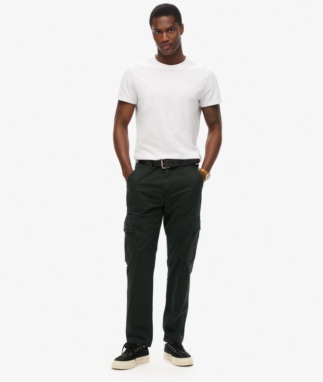superdry Pantalones cargo de algodón orgánico Core