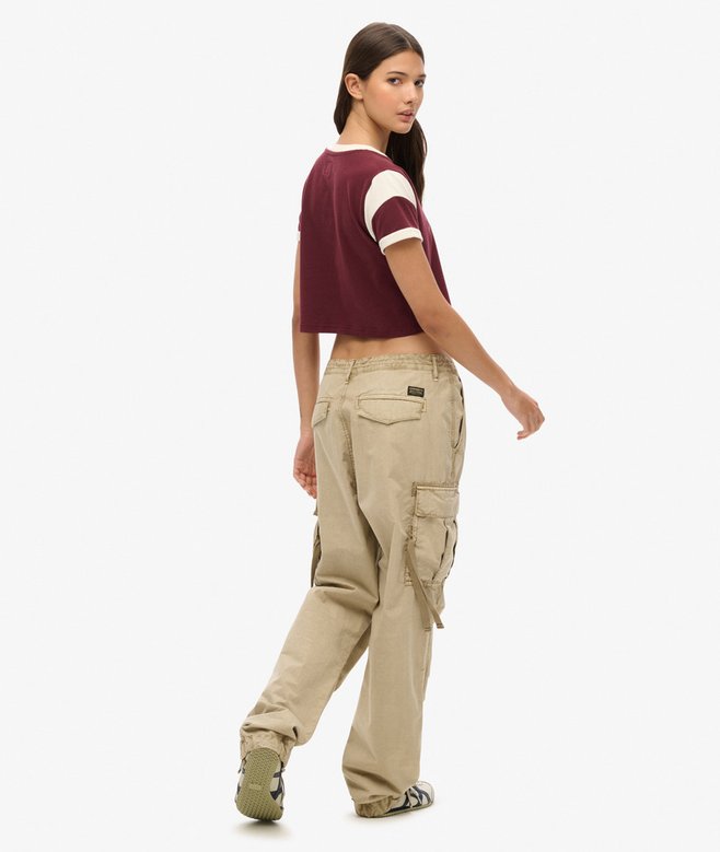 Superdry Pantalones Cargo De Talle Bajo Para