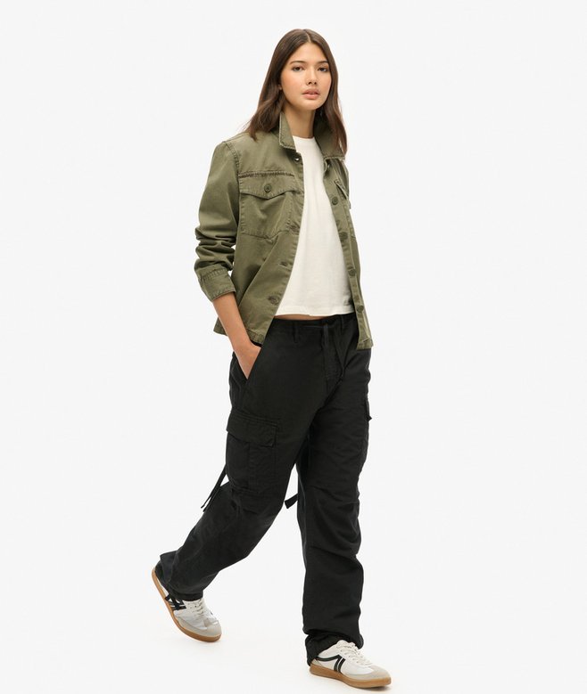Superdry Pantalones Cargo De Talle Bajo Para