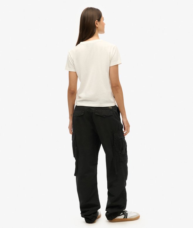 Superdry Pantalones Cargo De Talle Bajo Para