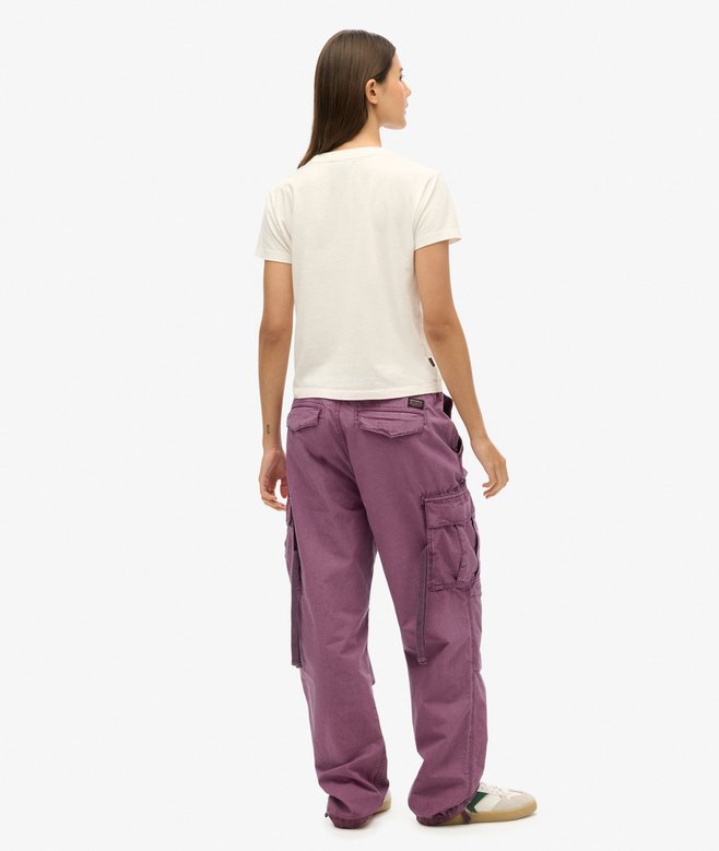 Superdry Pantalones Cargo De Talle Bajo Para