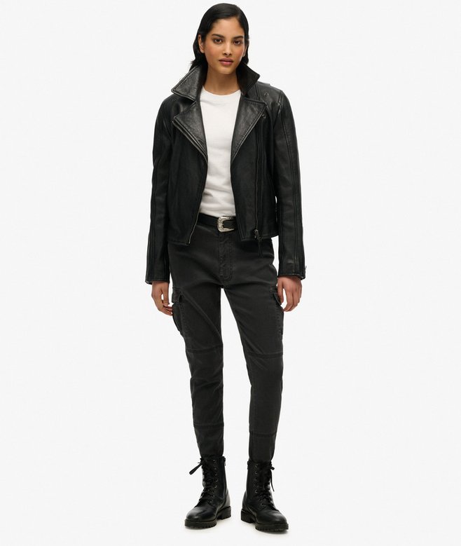 superdry Pantalones cargo pitillo