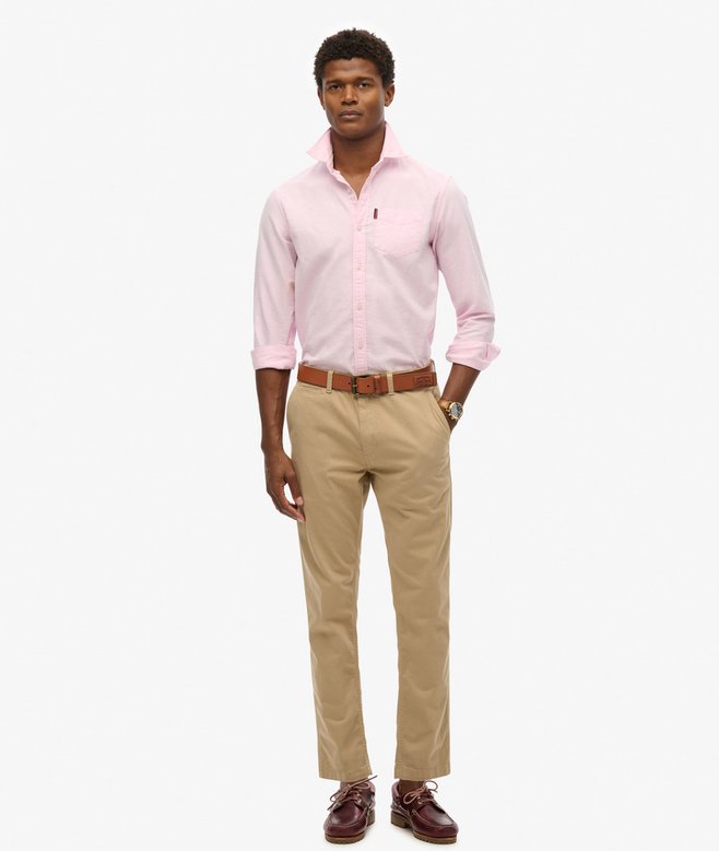 superdry Pantalones chinos de corte ajustado