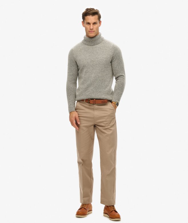 superdry Pantalones chinos de corte recto