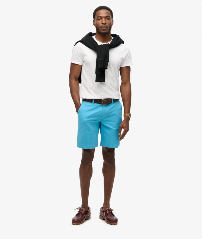 superdry Pantalones cortos chinos elásticos
