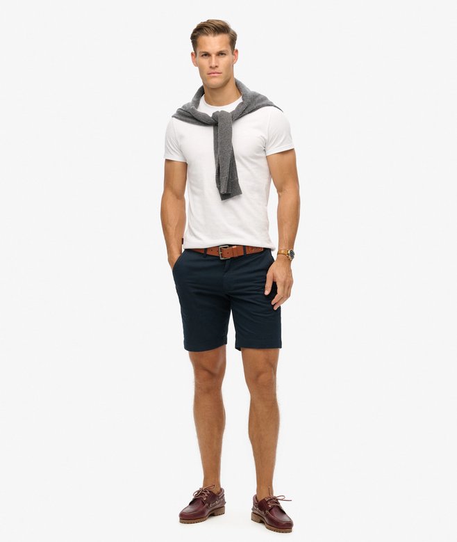 superdry Pantalones cortos chinos elásticos