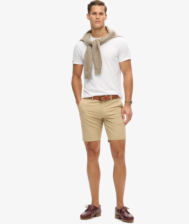 superdry Pantalones cortos chinos elásticos