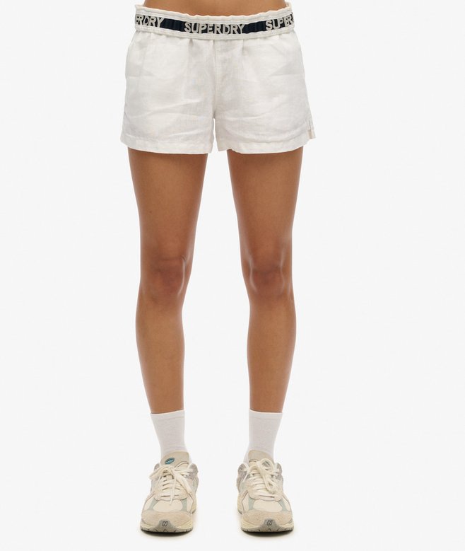 Superdry Pantalones Cortos De Lino
