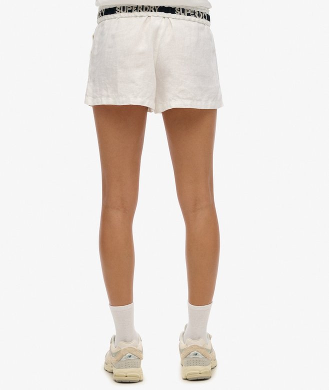 Superdry Pantalones Cortos De Lino
